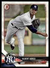 2018 Bowman Draft Albert Abreu New York Yankees #BD-126