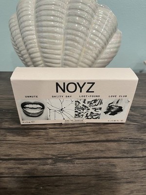 NOYZ~Discovery Kit~Eau De Parfum~4 Piece Set~2ml / 0.06oz each~Trial Vials~NIB~