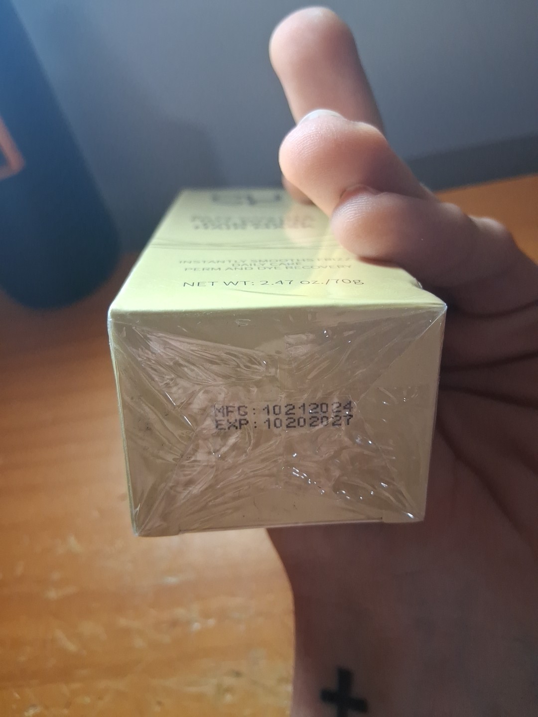 PURC 8S Mascarilla Capilar Revitalizante c/Keratina para Cabello Teñido y Dañado