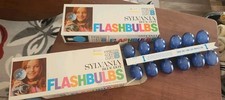 Sylvania Blue Dot Flashbulbs Press 25B 24 Bulbs 2 -12 Packs Vintage Camera Bulbs