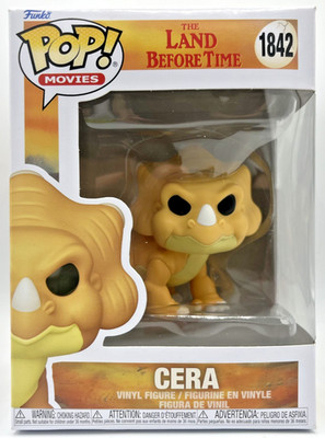 Funko 1842 Cera The Land Before Time Triceratops Movies Sammlerfigur 3+ Neu OVP
