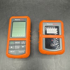 ThermPro Remote Food Meat Thermometer TP-20 Grilling BBQ Monitor Orange READ
