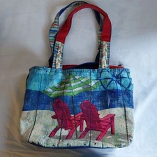 Paul Brent Beach Scene Purse