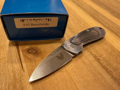 #ad #ad Benchmade Benchmite 310 Titanium 1.95quot; 154cm Blade McHenry Williams Knife $299.00