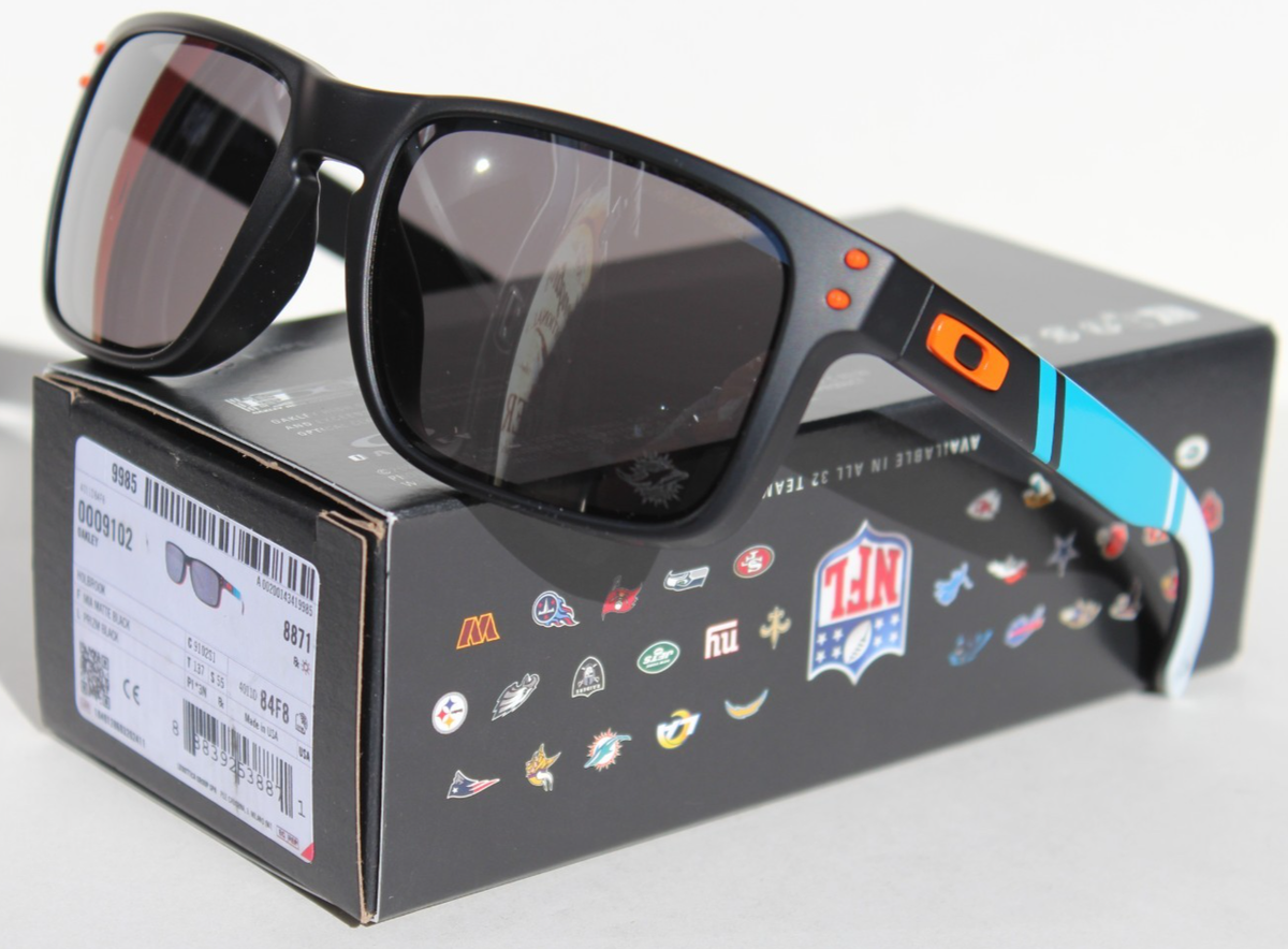 OAKLEY Holbrook Sunglasses NFL Miami Dolphins Black/Prizm Black