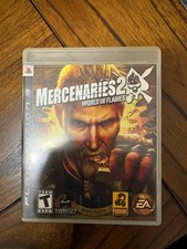 Mercenaries 2: World in Flames (Sony PlayStation 3, 2008) Complete