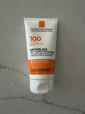 NEW La Roche-Posay Anthelios Melt-in Milk Body & Face Sunscreen SPF100, Exp 7/27