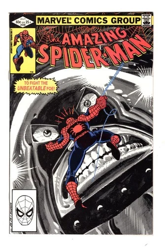 THE AMAZING SPIDER-MAN 230 (VF/NM 9.0)  MADAME WEB JUGGERNAUT BLK TOM CASSIDY*