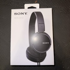 Sony MDR-ZX110 ZX Series Headphones Black MDRZX110 Wired Over Ear 3