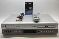 Toshiba SD-V280 DVD VCR Combo Player Recorder  Remote  Cables Fully Tested
