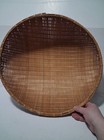 Vintage Bamboo Winnowing Basket — photo 1