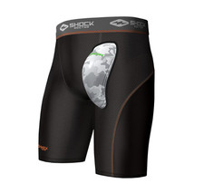 Shock Doctor Compression Short with AirCore  Cup - Boys XL