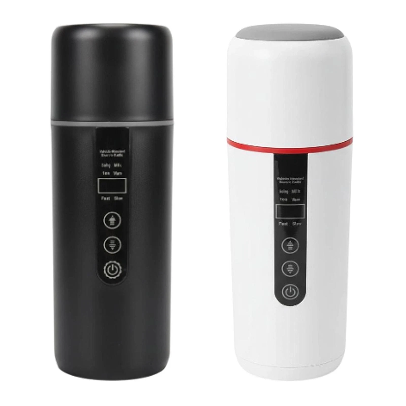 Car Heating Cup Coffee Tea Cup 12V 24V Leakproof Electric Kettle for Outdoor