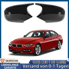 Spiegelkappen Austausch Passend für BMW E90 E91 E92 E93 LCI 09-13 Glanz Auto