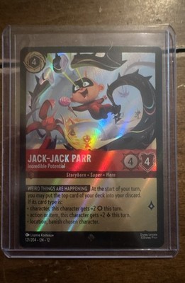 Jack-Jack Parr - Incredible Potential 121/204 Wilds Unknown Holo