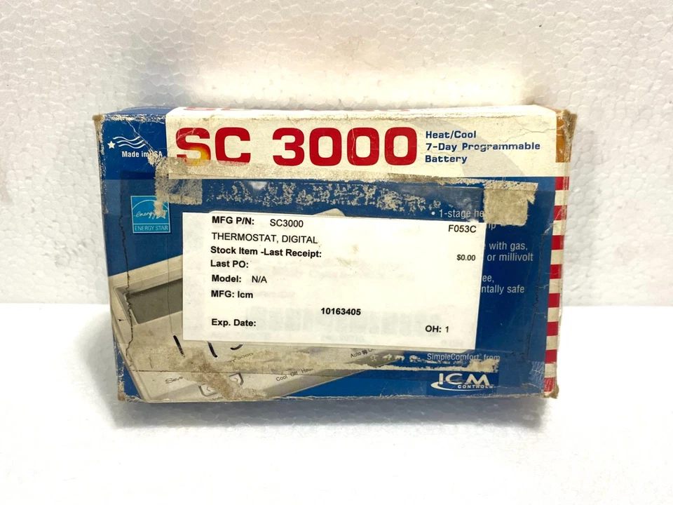 ICM Controls SC3000 Simple Comfort Programmable Thermostat - Image 2 of 4