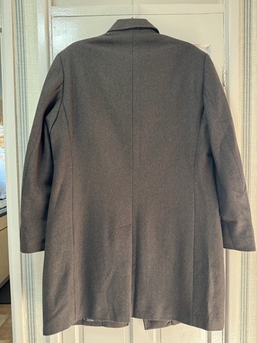 Mens H&M Designer Brown Coat EU54/UK44 - Hardly Worn - Picture 8 of 15