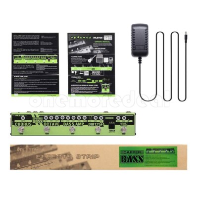 Dapper Bass Portable DI Preamplifier 6-IN-1 Multi-effects