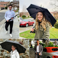 Security Umbrella men "XXL extra large with knob/tactical umbrella 8