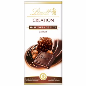Шоколад lindt маленькие десерты темый шоколад орех пралин.150г (3046920044028)