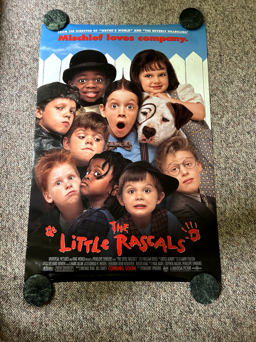 THE LITTLE RASCALS Original Movie POSTER 27 x 40 Travis Tedford