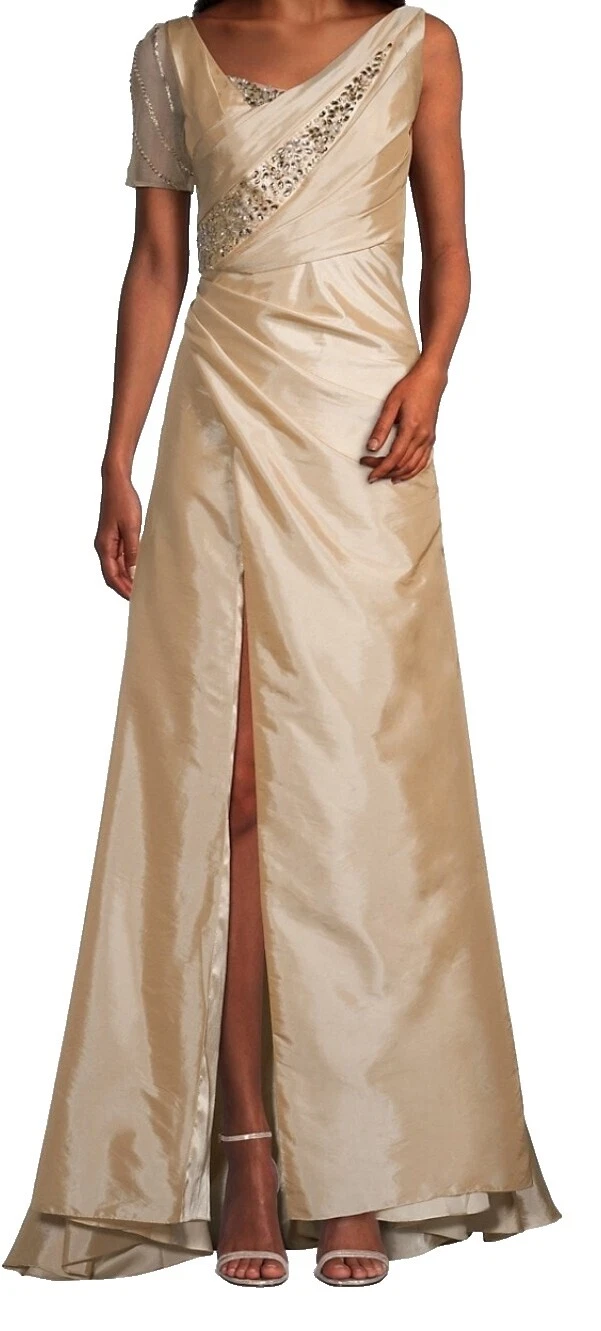 Cristal/Diamante tafetán Negro vestidos de novia