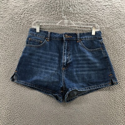 Forever 21 Cut-Off Shorts Womens 27 (actual 30x2) Blue Dark Wash