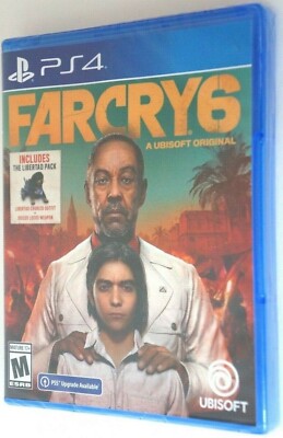 Ubisoft Original FAR CRY 6 Brand NEW Factory Sealed Unopened Sony PS4 Video Game