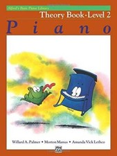 Alfred's Basic Piano Library Theory, Bk 2 - Paperback - GOOD