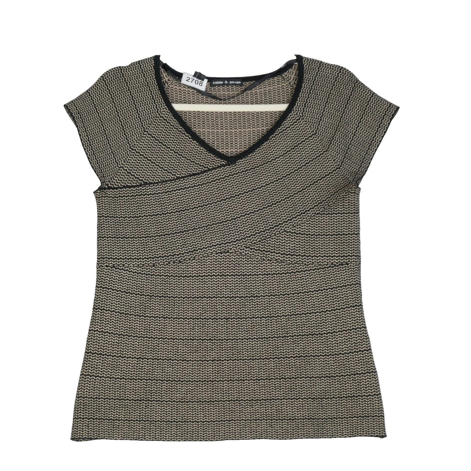 Camisetas geométrico Cable & Gauge negocio para Mujeres