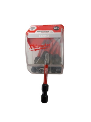Milwaukee Bit TX20 50 mm 1/4'' TORX Shockwave Impact Duty Magnetbit 4002395385393