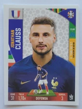 EUROCUP GERMANY 2024 3R Sticker #385 JONATHAN CLAUSS France OLYMPIQUE MARSELLA
