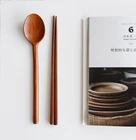 [Kamome Kitchen] Korean Style Natural Spoon, Chopsticks Set