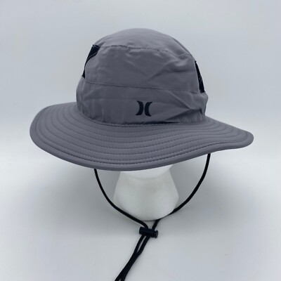 Hurley Men's Ventilated Beach Boonie Hat Summer Casual Solid