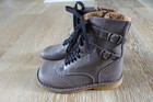 Pepe Girls Prairie Leather Boots Size EURO 35/US 3.5 NWOB Made in Italy! — photo 2