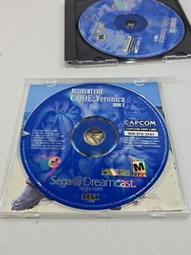 Resident Evil  Code Veronica Sega Dreamcast 2000 Discs And Manual Only 
