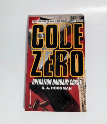 Operation Barbary Coast Action Adventure Paperback Book by D.A. Hodgman 1992