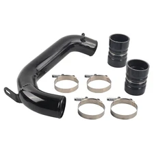 Cold Side Intercooler Pipe Boot Kit For 08-10 Ford 6.4 6.4L Powerstroke Diesel