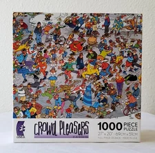 NEW Ceaco Crowd Pleasers On Thin Ice 1000 Piece Jigssaw Puzzle Jan Van Haasteren
