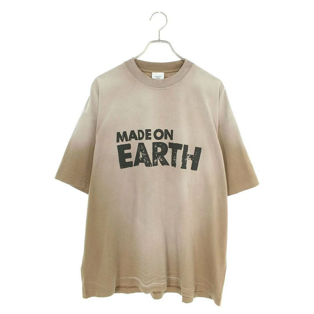 VETEMENTS 23SS UE63TR690X MADEONEARTH Gradient T Shirt | eBay