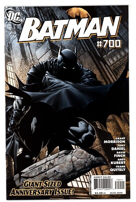 Batman #700 NM- 9.2 2010 Batman Beyond Appearance David Finch Cover