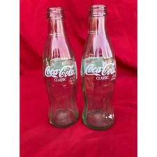 2 Vintage Coca Cola Classic - Astros Inaugural Season 2000 - ENRON Field Bottles