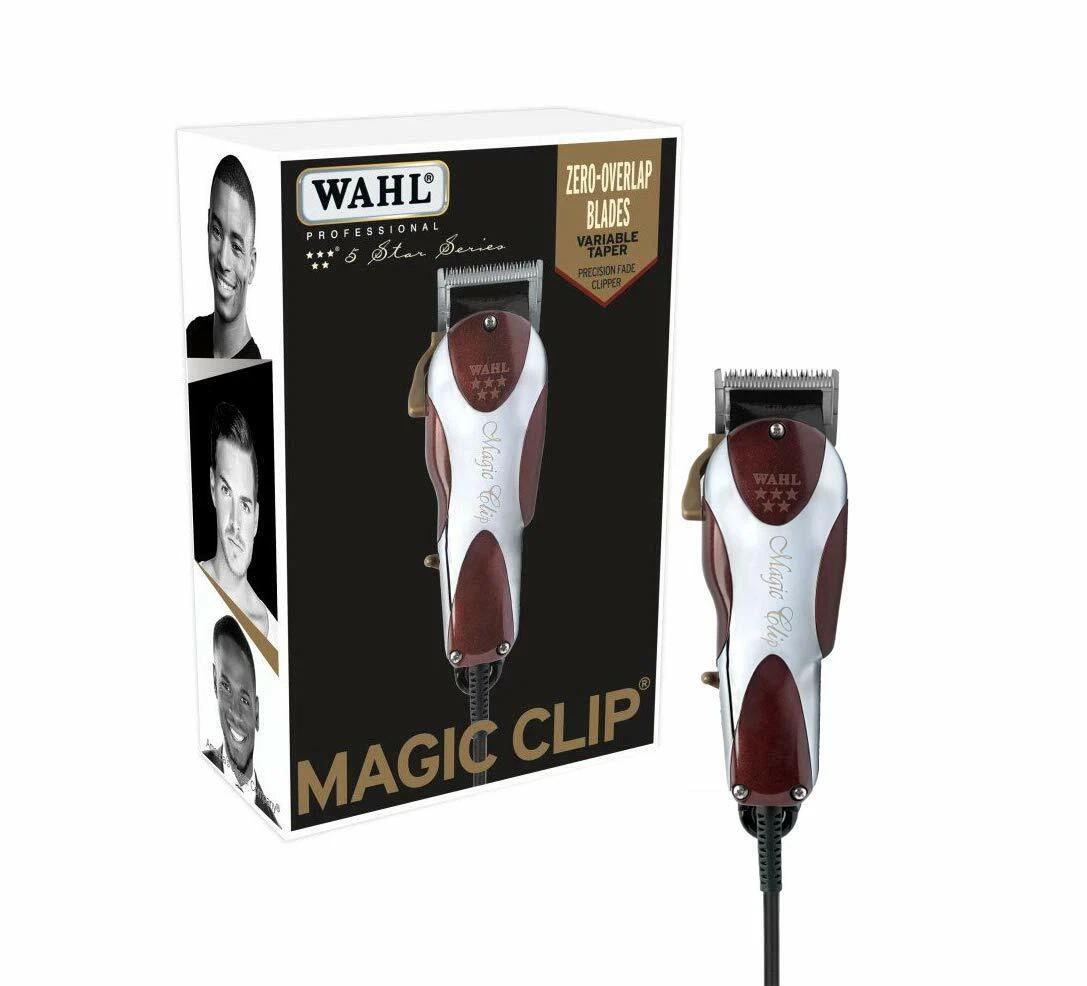 Wahl Professional 5 Star Magic Clip Hair Clipper - Corded #8451 – SD Barber  Supply