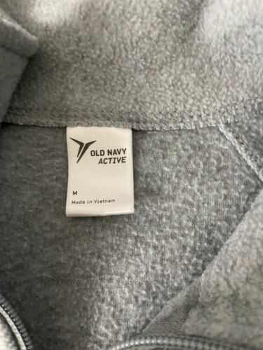 Chaqueta de tela de felpa azul claro OLD NAVY ACTIVE para mujer talla M - Imagen 3 de 3