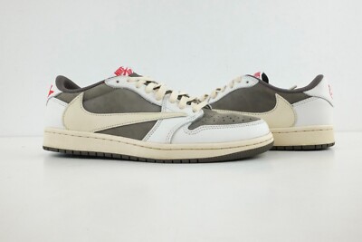 2022 Air Jordan 1 Retro Low Travis Scott Reverse Mocha sz 7.5 | TRUSTED SELLER!