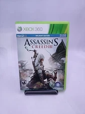 Assassin's Creed III (Microsoft Xbox 360, 2012) Complete with manual
