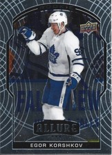 Egor Korshkov #85 - 2020-21 Allure - Rookies