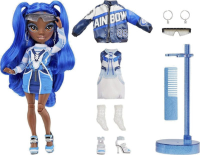 MGA 578321EUC Rainbow High CORE Fashion Doll- Coco Vanderbalt (Cobalt) Neu