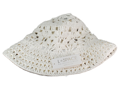 L*Space Crochet Style Sunchaser Hat 2.5 