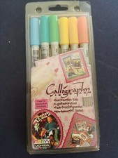 NEW IN PACK 3.5 mm Calligraphy Uchida Roller Memory Series SET OF 6 